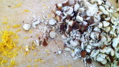 яблочное варенье с миндалем