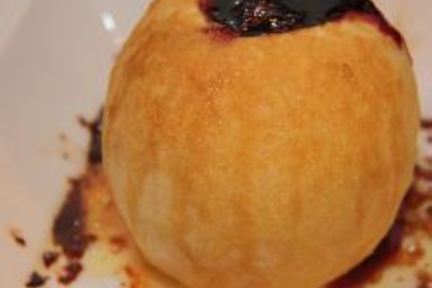 Запеченные яблоки с вареньем