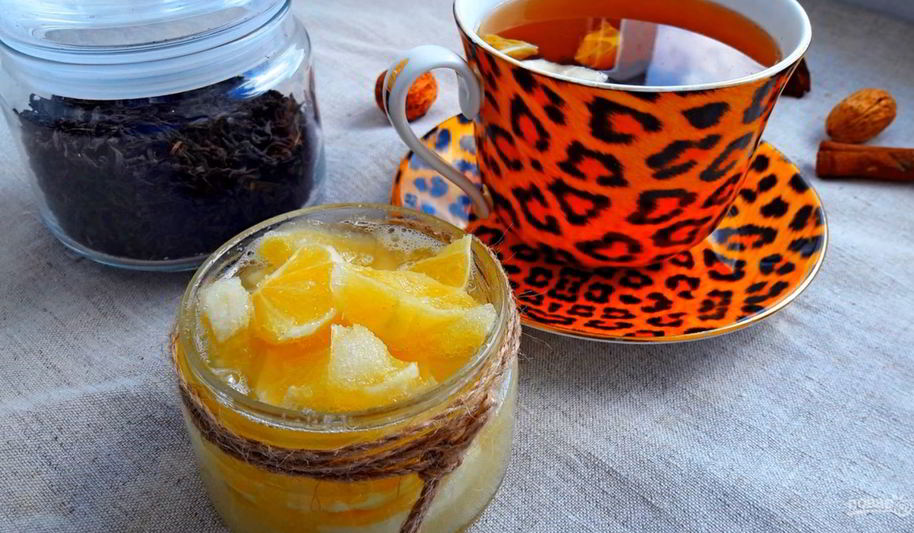 Рецепт витаминной смеси из лимона