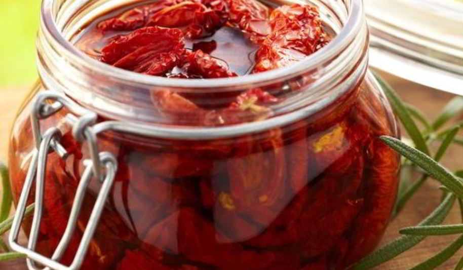 Рецепт вяленых помидоров с розмарином