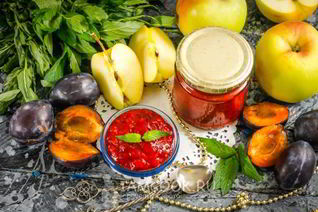 Яблочно-сливовое пюре на зиму