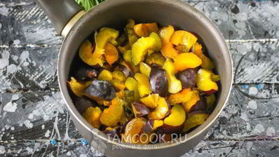 яблочно-сливовое пюре на зиму