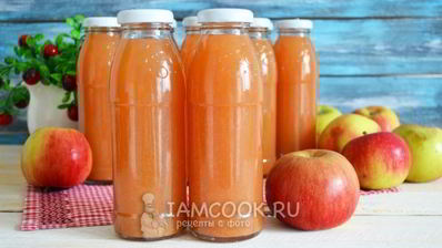 яблочный сок на зиму