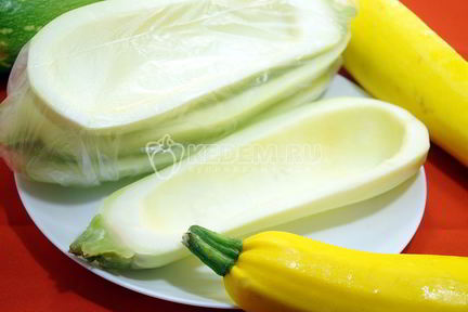 Заморозка кабачков Лодочки