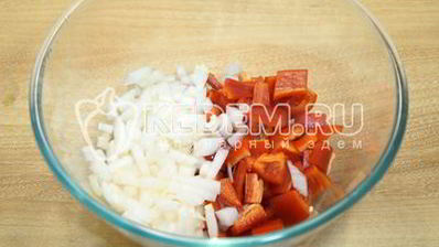 заморозка кабачков с овощами на зиму