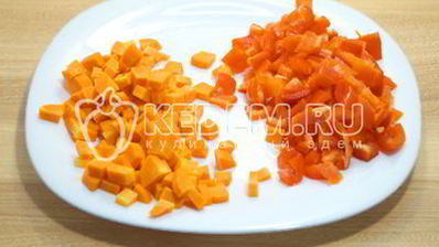 заморозка овощей на зиму для гарнира с кукурузой