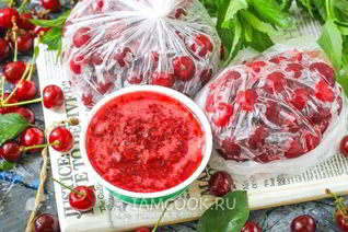 Заморозка вишни на зиму