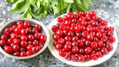 заморозка вишни на зиму