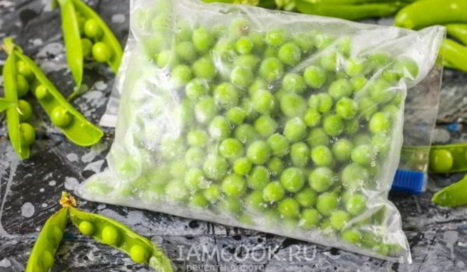 Рецепт заморозки зеленого горошка на зиму
