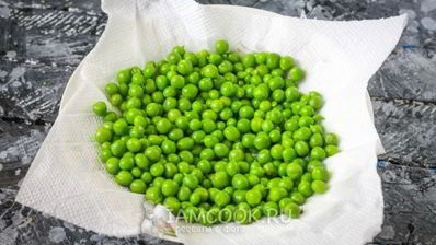 заморозка зеленого горошка на зиму