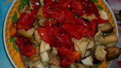 запеченные овощи на зиму