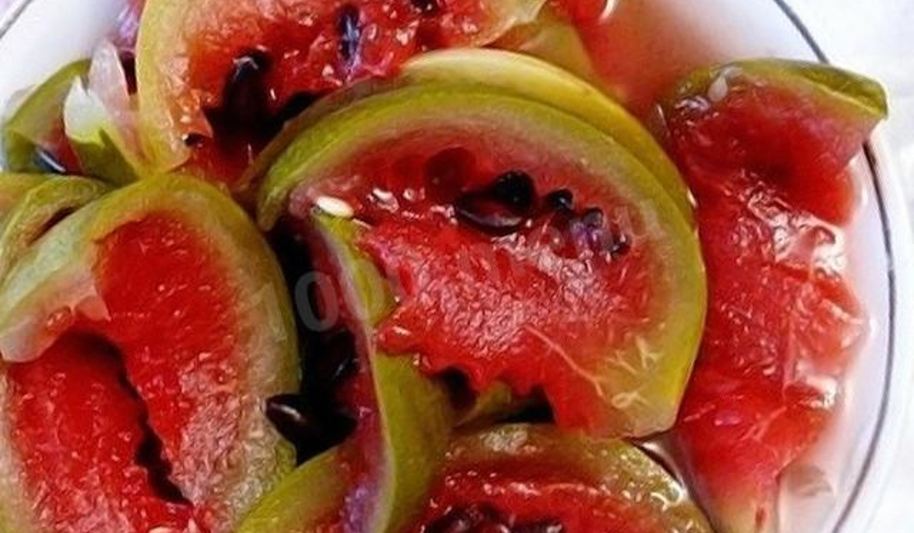 Рецепт засолки арбузов в бочке на зиму