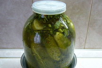 Засолка огурцов в банках