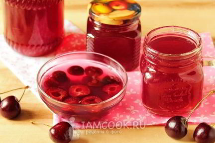 Желе из черешни на зиму