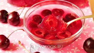 желе из черешни на зиму