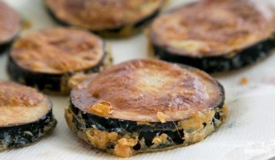 Рецепт баклажанов жареных в кляре