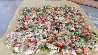 батон-рулет дачный