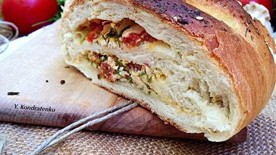 батон-рулет дачный