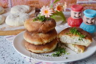 Беляши с куриным фаршем