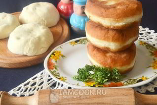 Постные беляши с картошкой