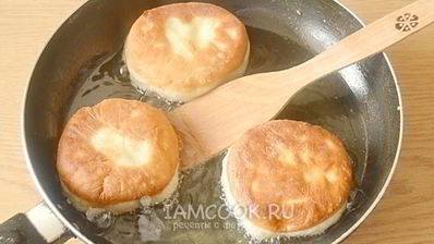 постные беляши с картошкой