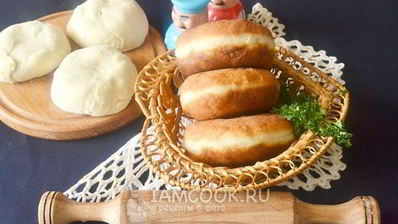 постные беляши с картошкой