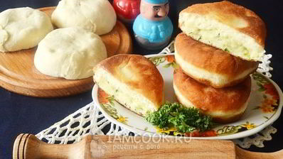 постные беляши с картошкой