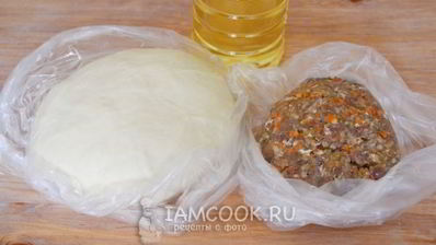 татарские беляши с мясом