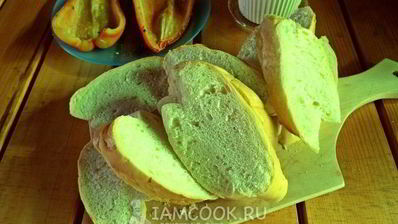 брускетта-гриль с запеченным перцем