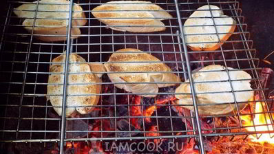 брускетта-гриль с запеченным перцем