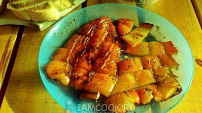 брускетта-гриль с запеченным перцем