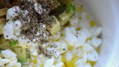 брускетта с авокадо