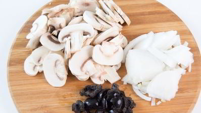 брускетта с грибами