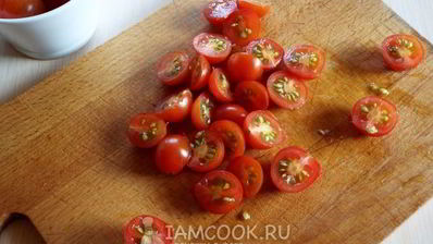 брускетта с кабачками-гриль