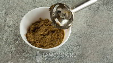 брускетта с оливковой пастой