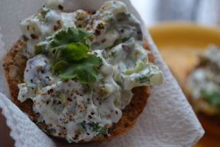 Творожная брускетта