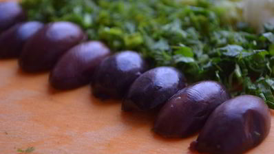 творожная брускетта