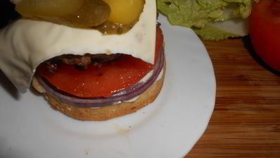 большой чизгамбургер