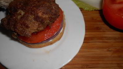 большой чизгамбургер