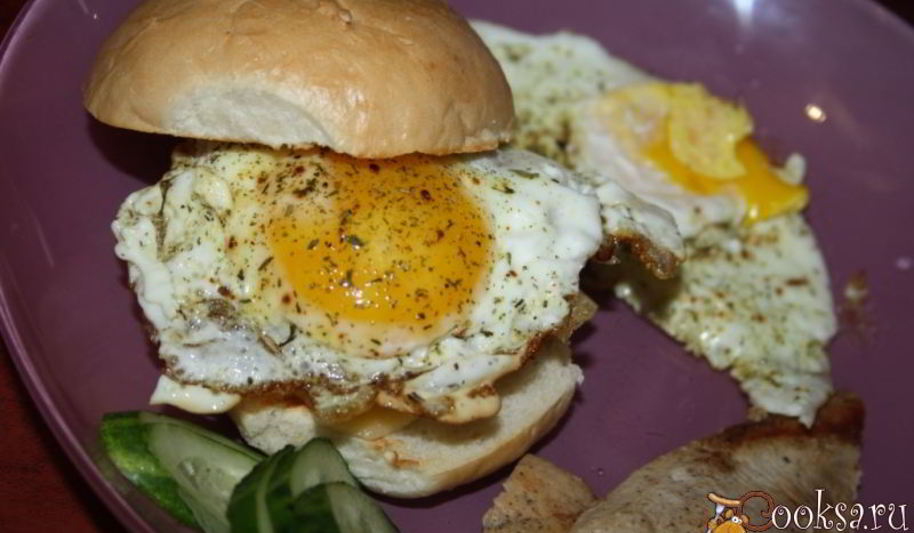 Рецепт брекфастбургера