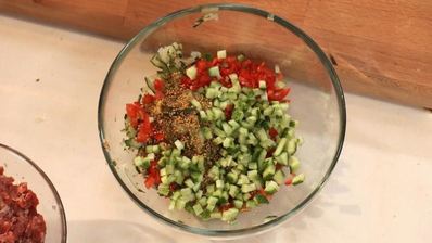 бургер из говядины с картофелем пай