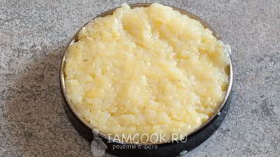 бургер с картошкой