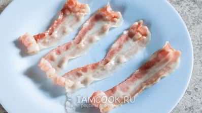 бургер с картошкой