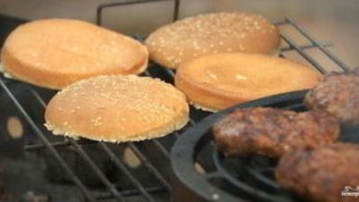 бургер со свининой
