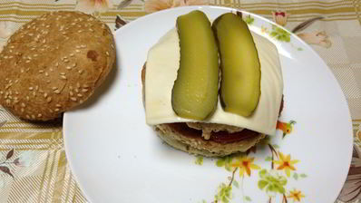 чикенбургер по-домашнему