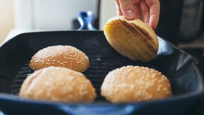 домашние бургеры с котлетой