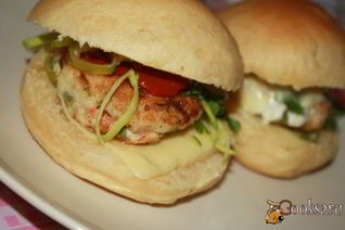 Домашние чикенбургеры