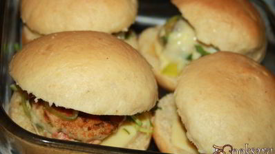 домашние чикенбургеры