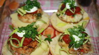 домашние чикенбургеры