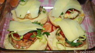 домашние чикенбургеры